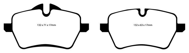 Pastillas de freno ebc DP31789C