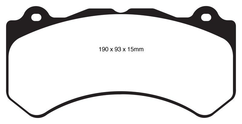Pastillas de freno ebc DP31853C