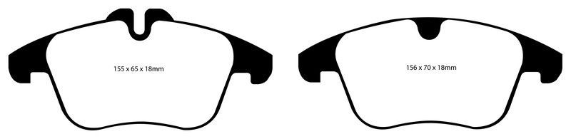 Pastillas de freno ebc DP31911C