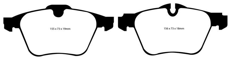 Pastillas de freno ebc DP31912C