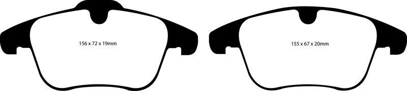 Pastillas de freno ebc DP31932C