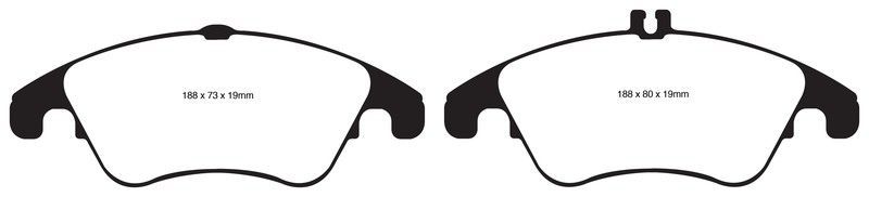 Pastillas de freno ebc DP31991C