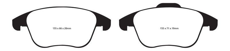 Pastillas de freno ebc DP31997C