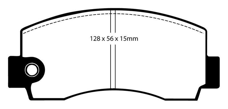 Pastillas de freno ebc DP320