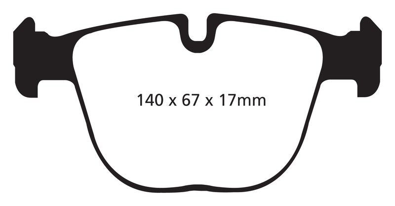 Pastillas de freno ebc DP32008C