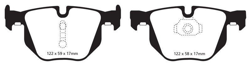 Pastillas de freno ebc DP32009C