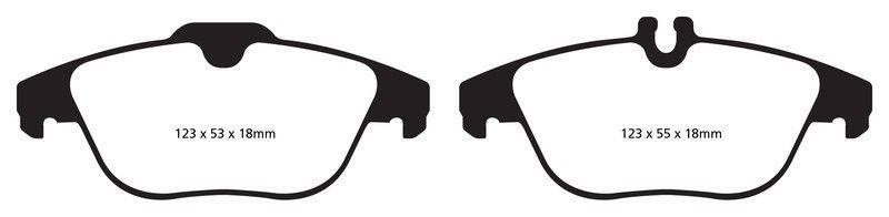 Pastillas de freno ebc DP32012C