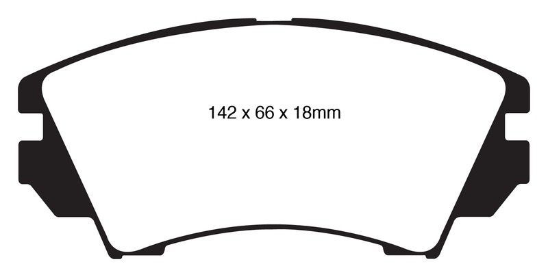 Pastillas de freno ebc DP32014C