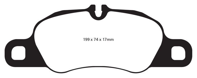 Pastillas de freno ebc DP32057C