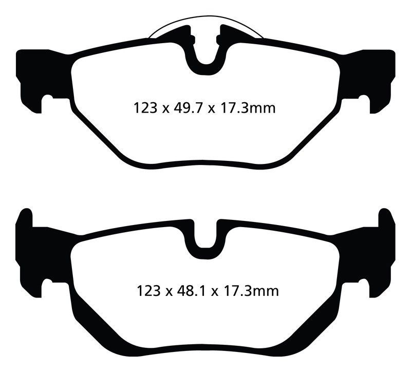 Pastillas de freno ebc DP32069C