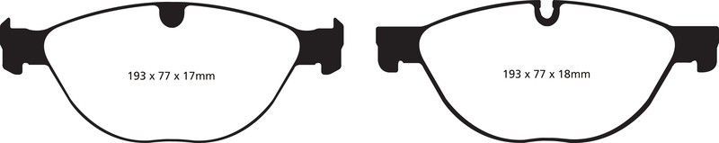 Pastillas de freno ebc DP32076C