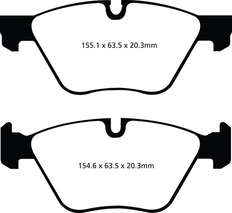 Pastillas de freno ebc DP32077C