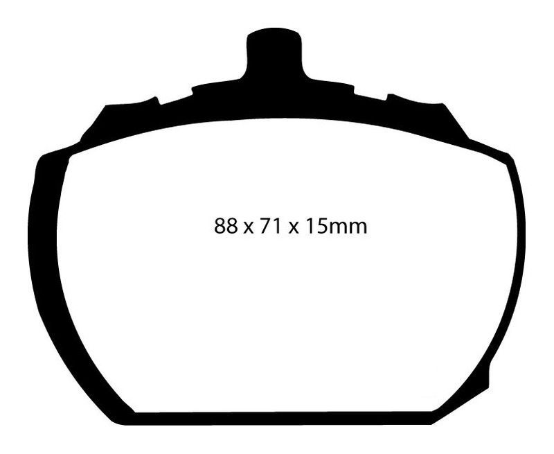 Pastillas de freno ebc DP3240C