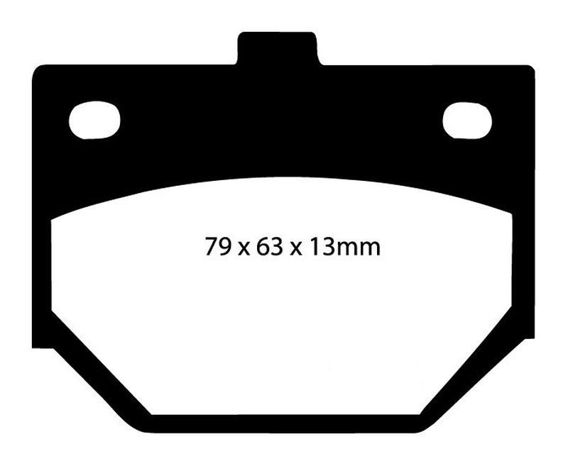 Pastillas de freno ebc DP329