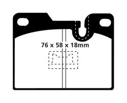 Pastillas de freno ebc DP346