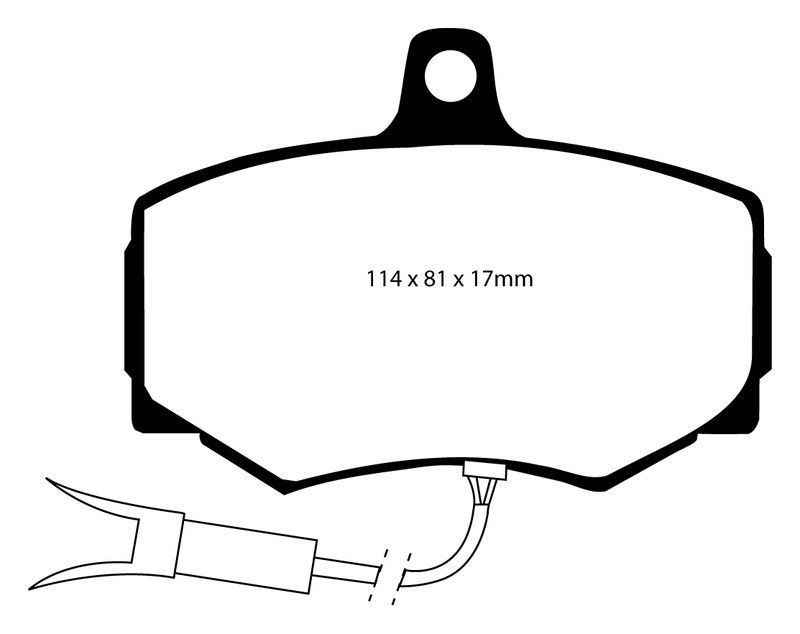 Pastillas de freno ebc DP3756/2C