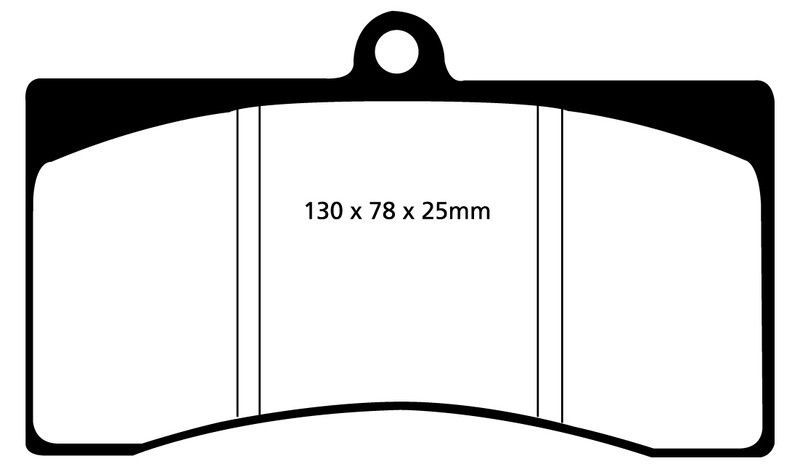 Pastillas de freno ebc DP4011R