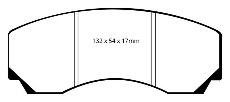 Pastillas de freno ebc DP4031R