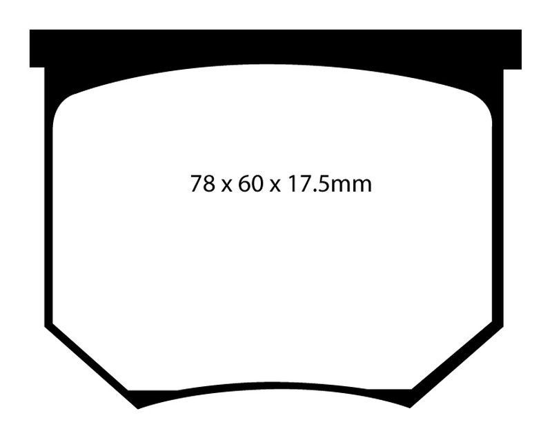 Pastillas de freno ebc DP4035R