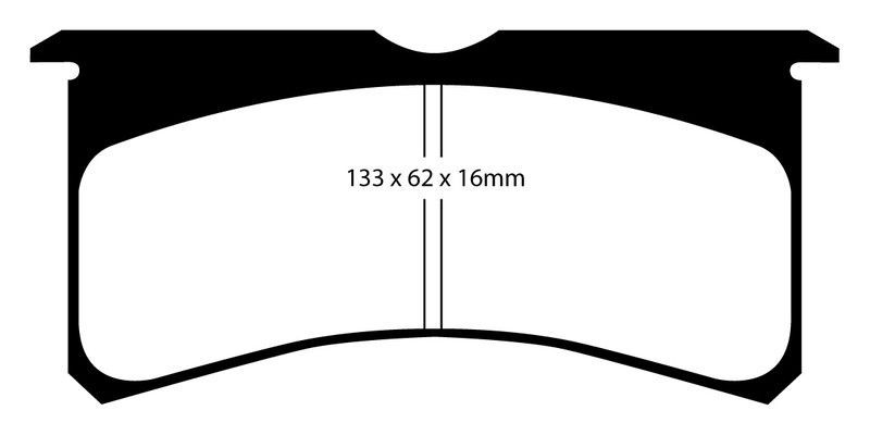 Pastillas de freno ebc DP4037R