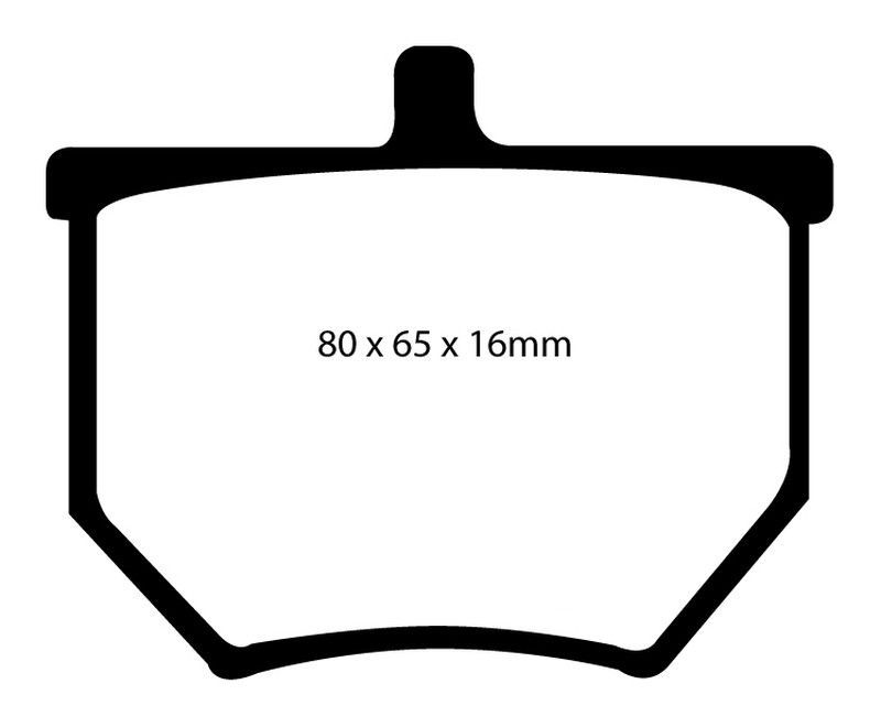 Pastillas de freno ebc DP4040R