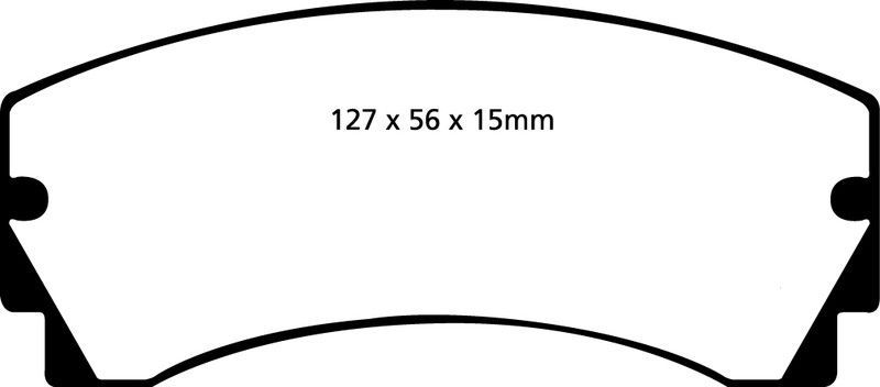 Pastillas de freno ebc DP4046R