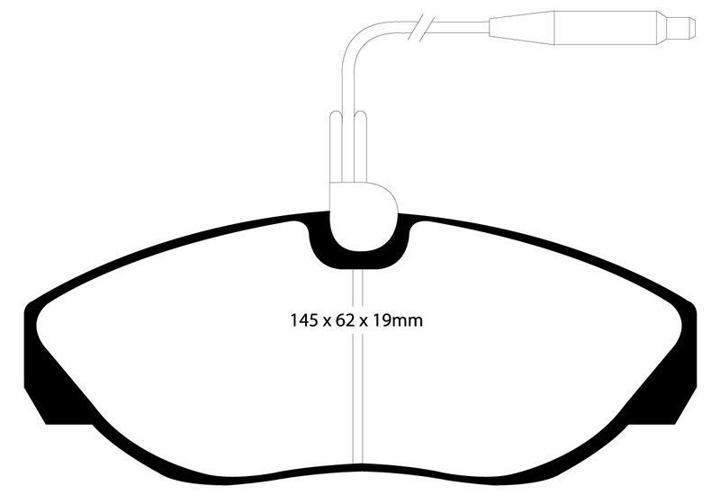 Pastillas de freno ebc DP41024R