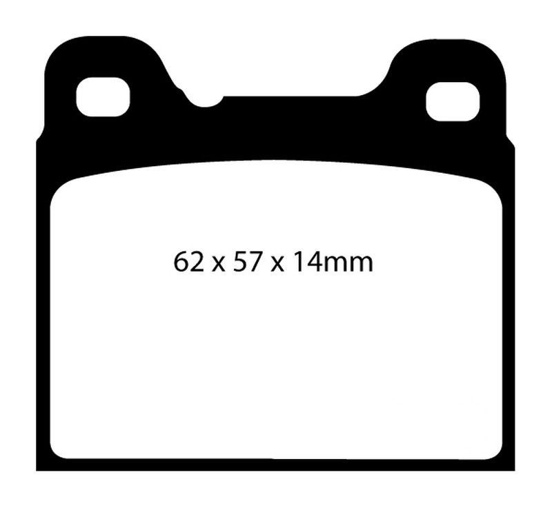 Pastillas de freno ebc DP41043R