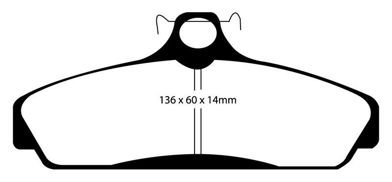 Pastillas de freno ebc DP41152R