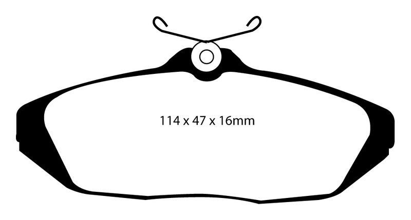 Pastillas de freno ebc DP41164R