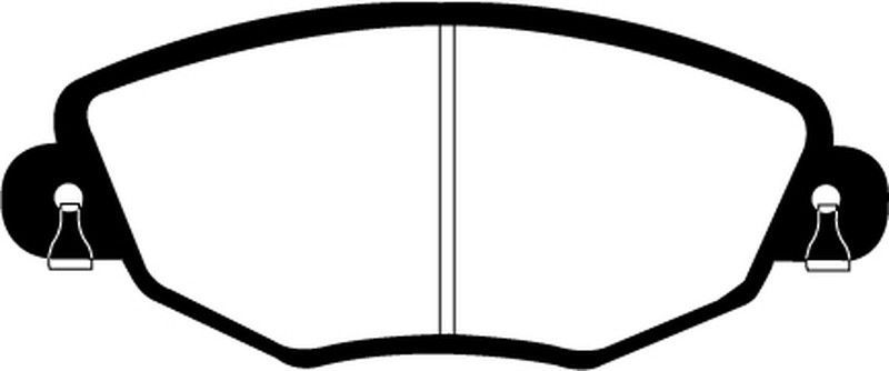 Pastillas de freno ebc DP41322R