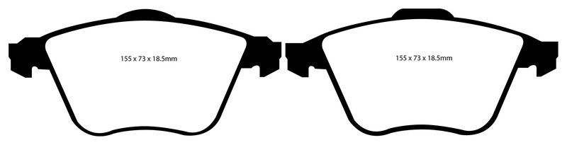 Pastillas de freno ebc DP41574R