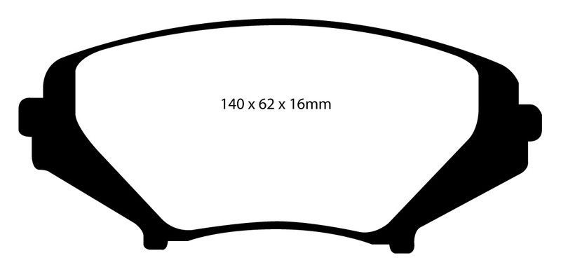 Pastillas de freno ebc DP41665R