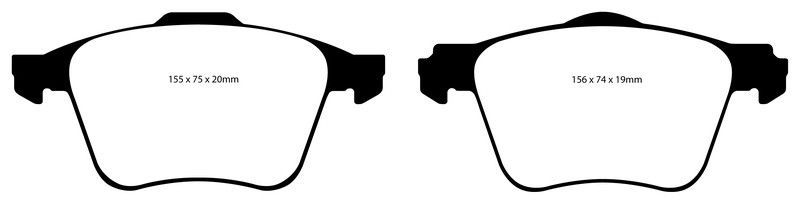 Pastillas de freno ebc DP41690R