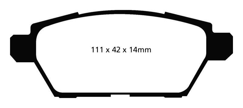 Pastillas de freno ebc DP41766R
