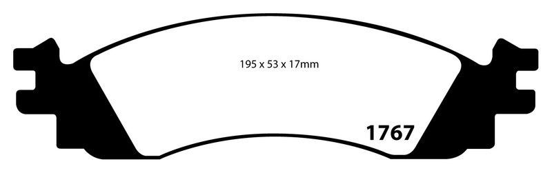 Pastillas de freno ebc DP41767R