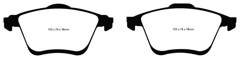 Pastillas de freno ebc DP41773R