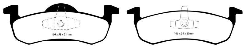 Pastillas de freno ebc DP41804R