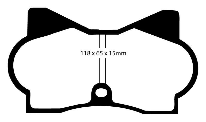 Pastillas de freno ebc DP4180R
