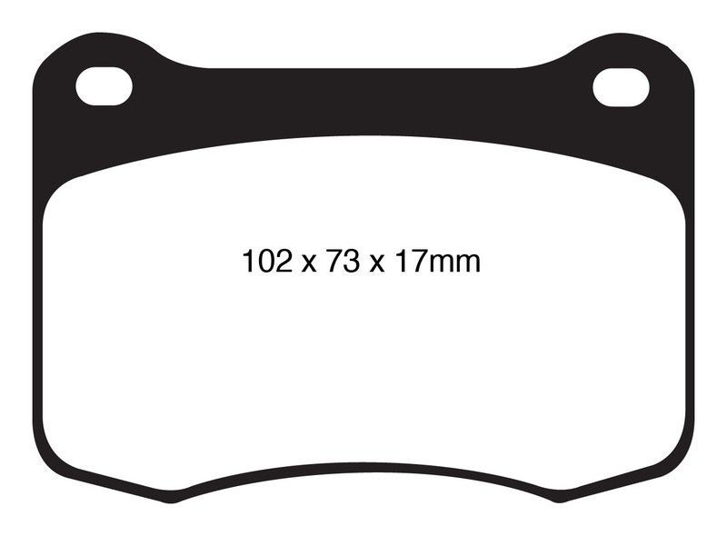 Pastillas de freno ebc DP41820R