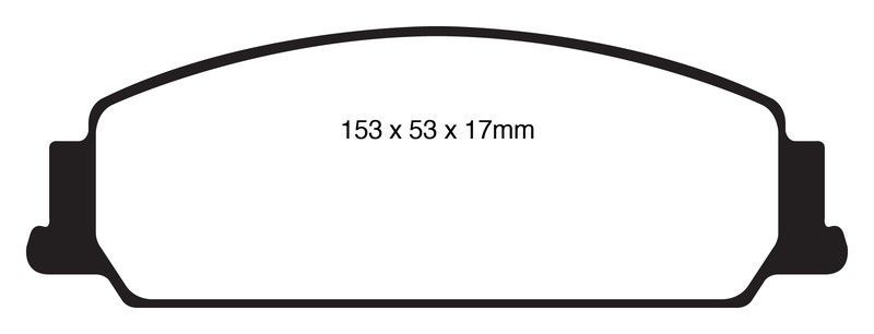 Pastillas de freno ebc DP41833R