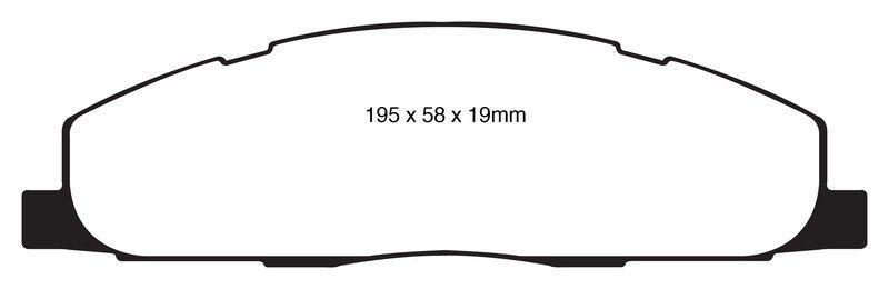 Pastillas de freno ebc DP41848R