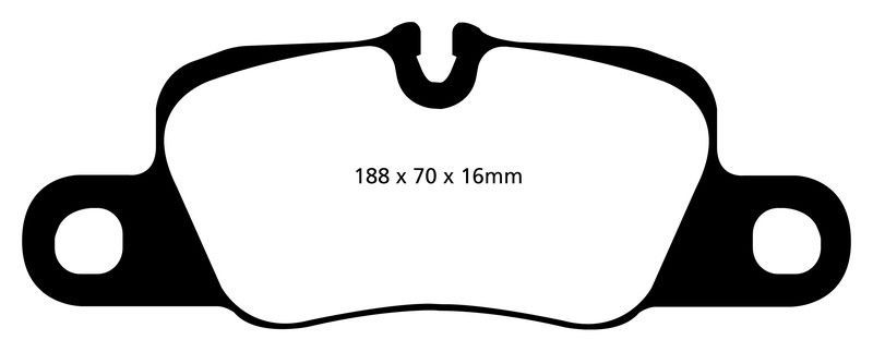 Pastillas de freno ebc DP41858R