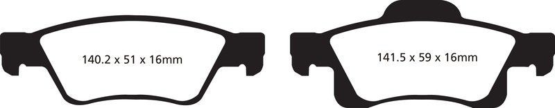 Pastillas de freno ebc DP41872R