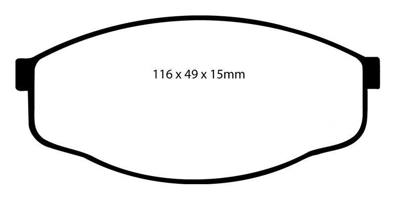 Pastillas de freno ebc DP419