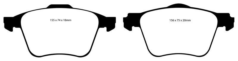 Pastillas de freno ebc DP41914R