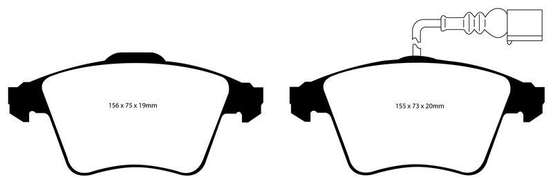 Pastillas de freno ebc DP41935R