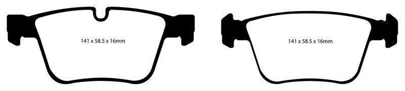 Pastillas de freno ebc DP41942R