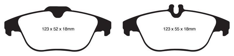 Pastillas de freno ebc DP41990R