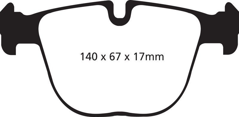 Pastillas de freno ebc DP42008R